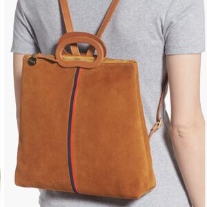 Clare V Marcelle Suede Backpack